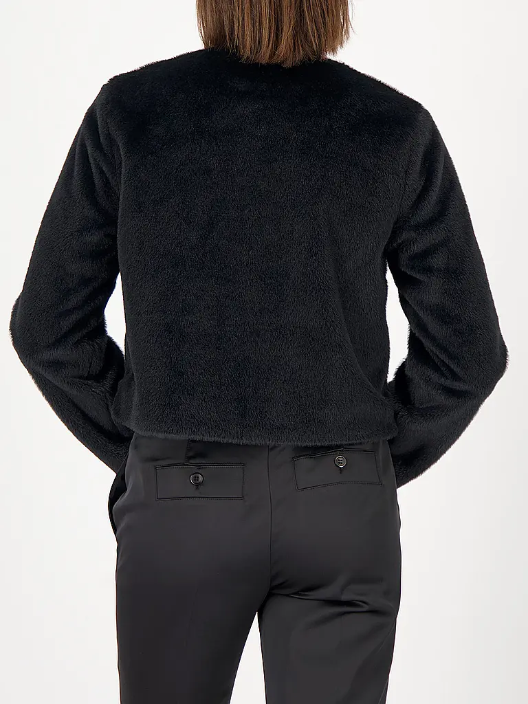 MONARI | Chaqueta de piel sintética | Negro