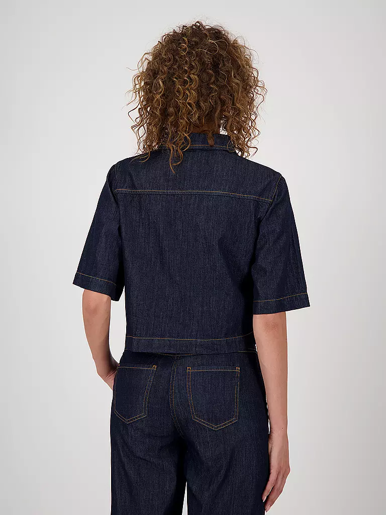 MONARI | Chaqueta vaquera | Azul oscuro