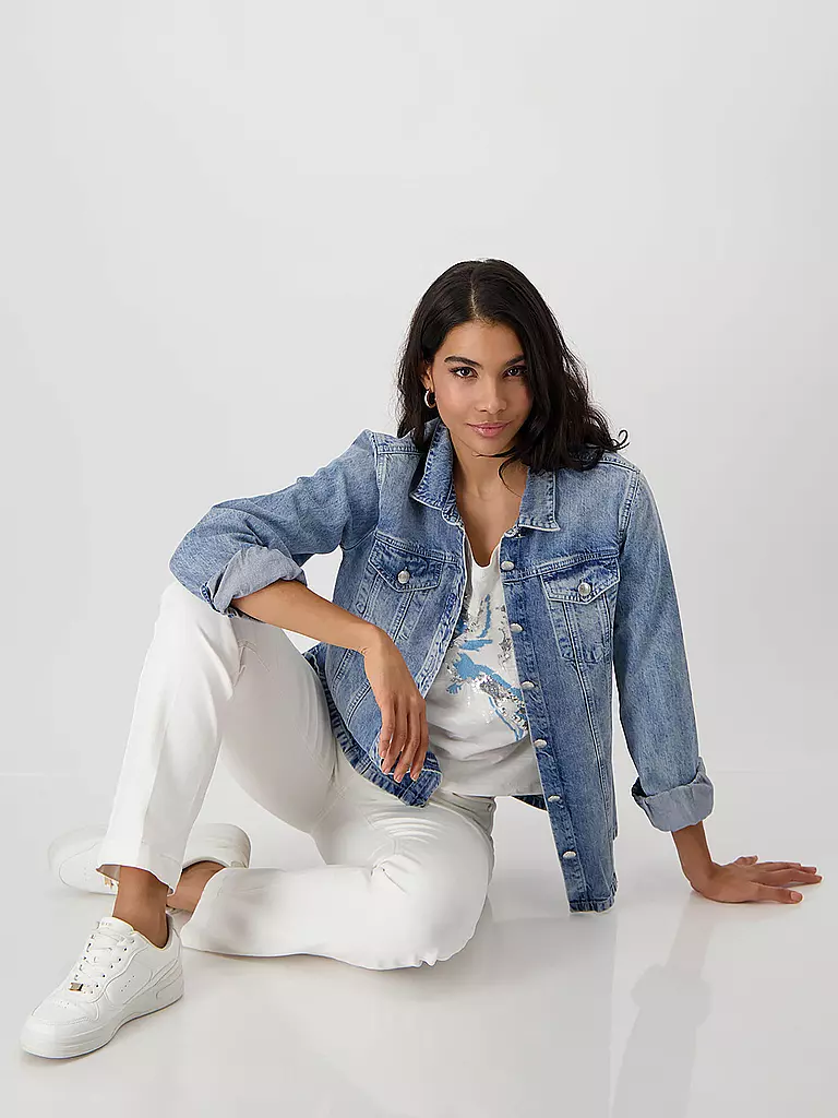 MONARI | Chaqueta vaquera | Azul