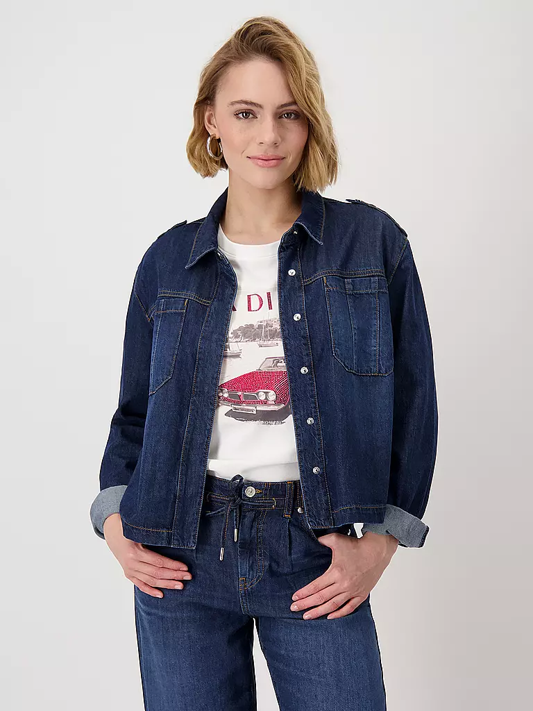 MONARI | Chaqueta vaquera | Azul