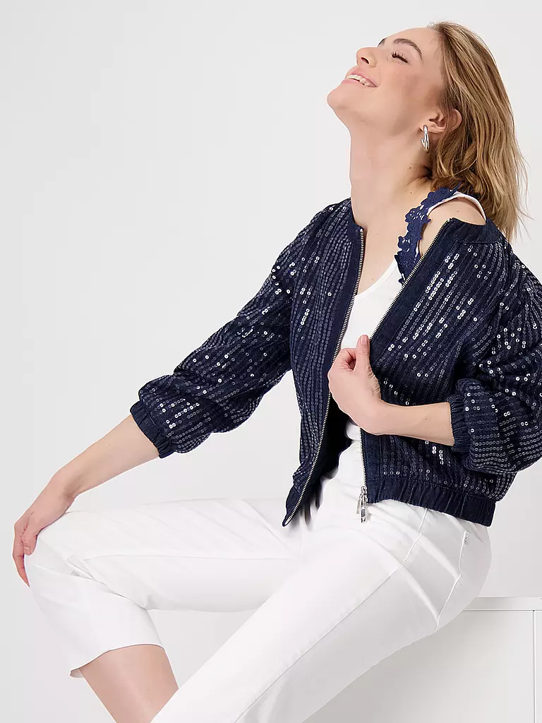 MONARI | Chaqueta vaquera | Azul