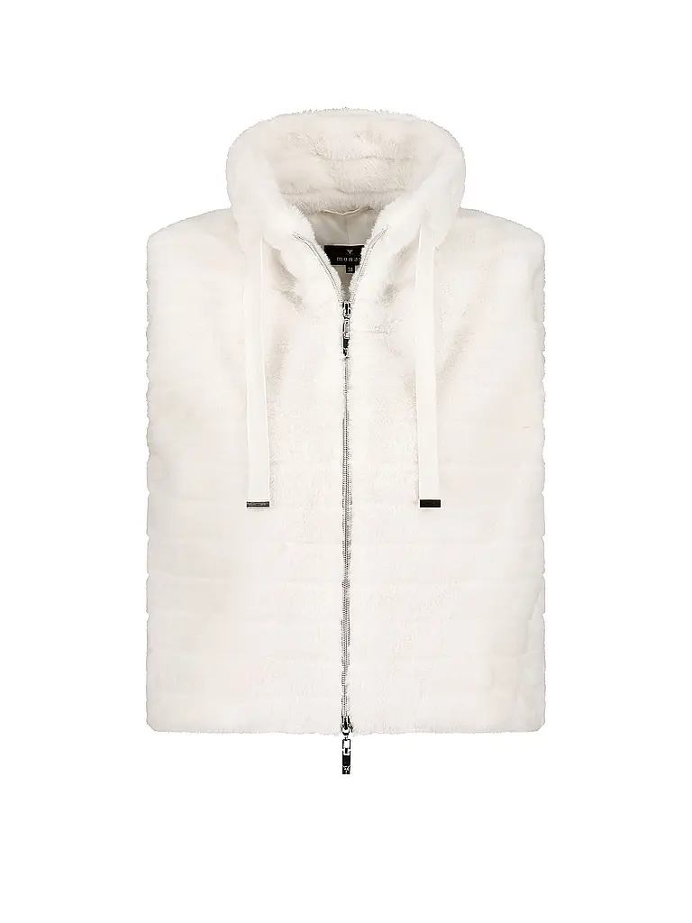 MONARI | Gilet con aspecto de piel | Beige