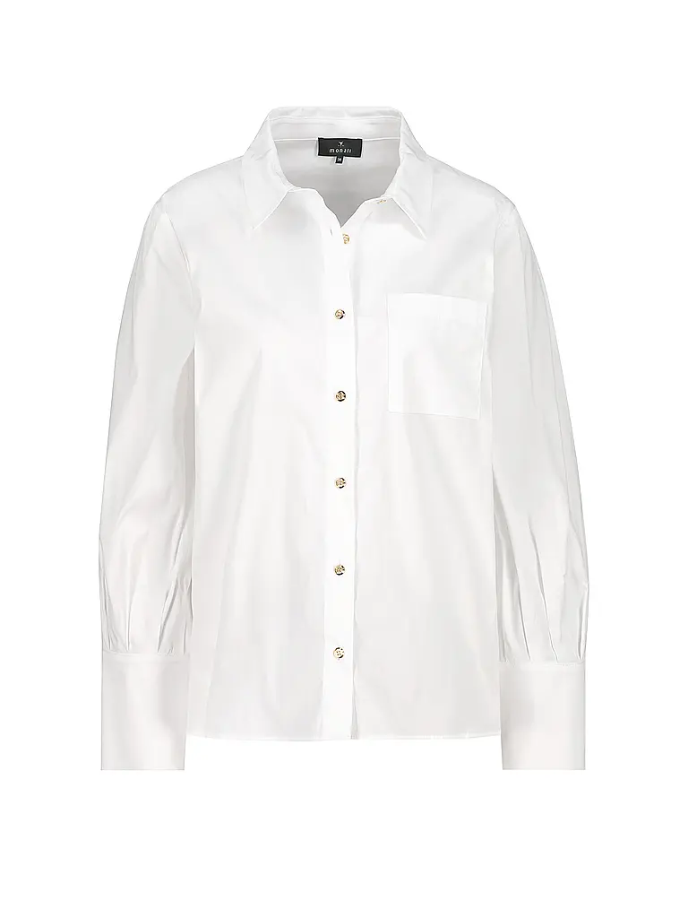 MONARI | Hemdbluse | Blanco