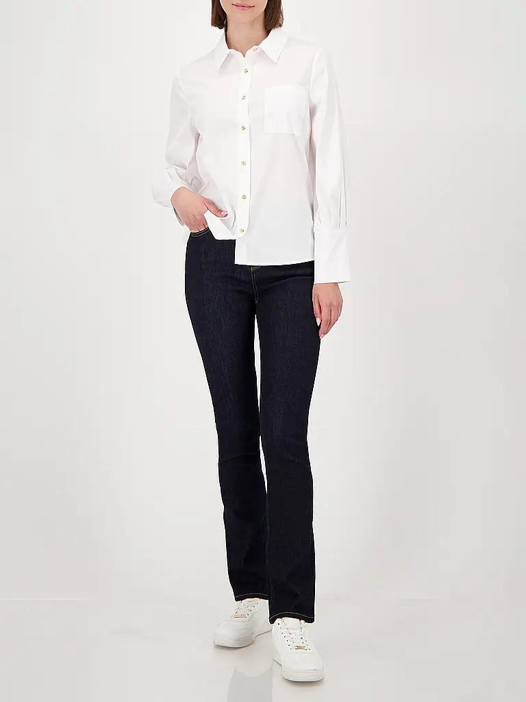 MONARI | Hemdbluse | Blanco