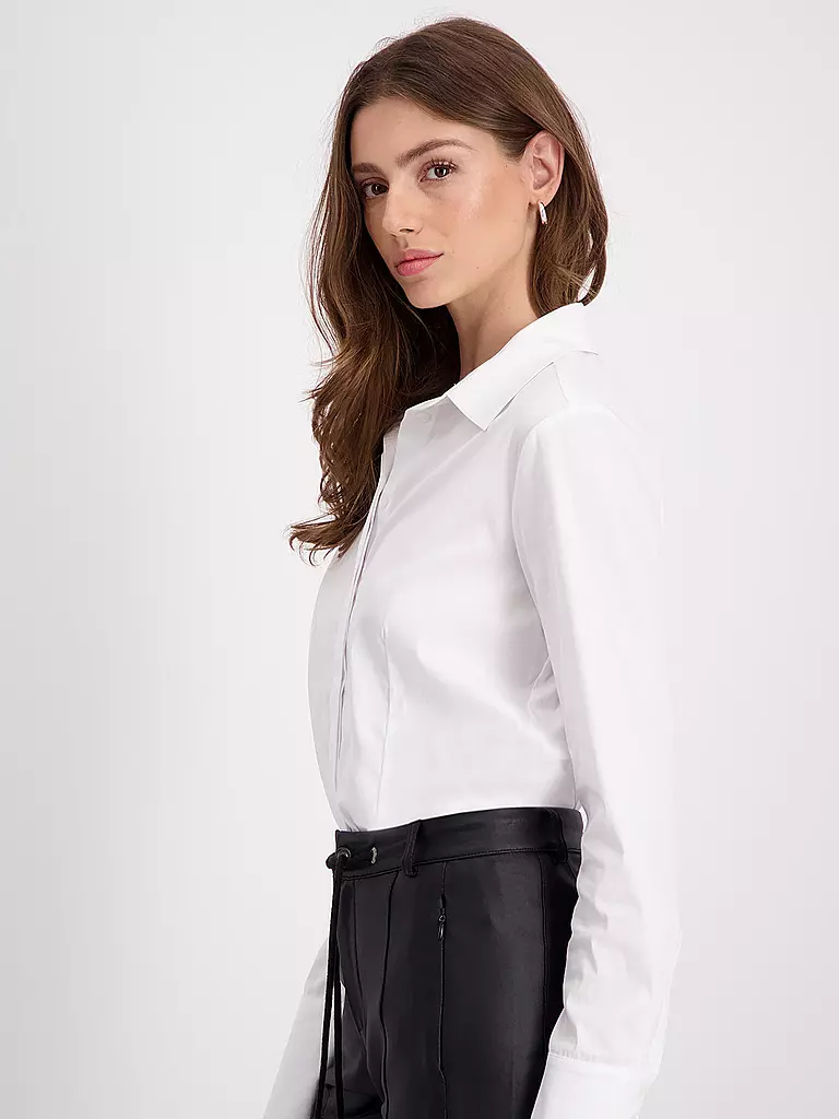 MONARI | Hemdbluse | Blanco