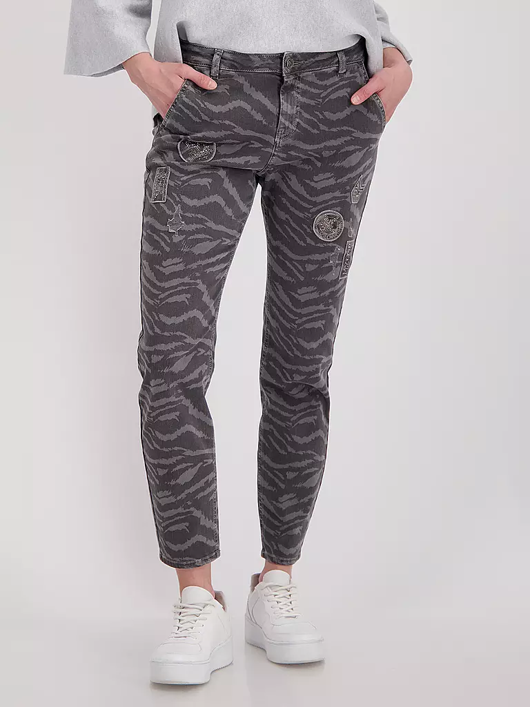 MONARI | Hose  Slim Fit  | Negro