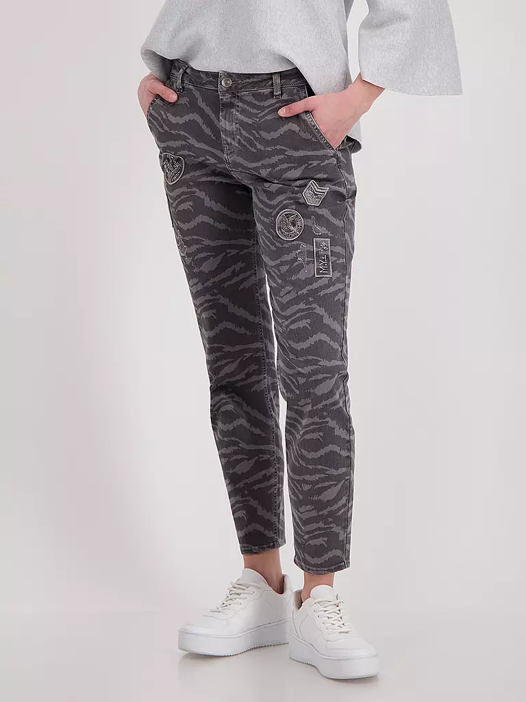 MONARI | Hose  Slim Fit  | Negro