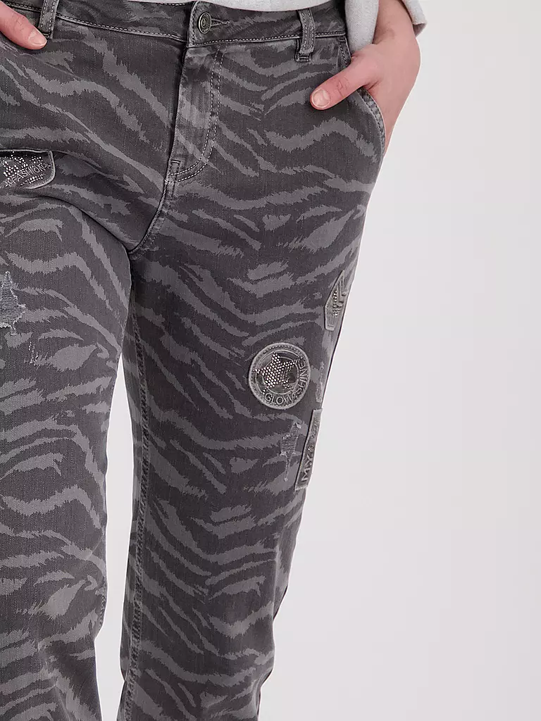 MONARI | Hose  Slim Fit  | Negro