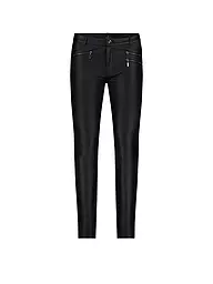 MONARI | Hose in Lederoptik | Negro