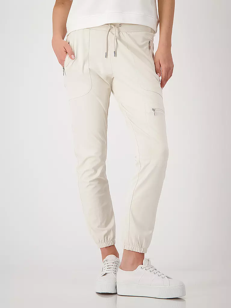 MONARI | Hose Jogging Fit  HAVANNA | Crema