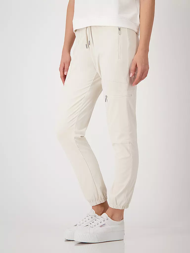 MONARI | Hose Jogging Fit  HAVANNA | Crema