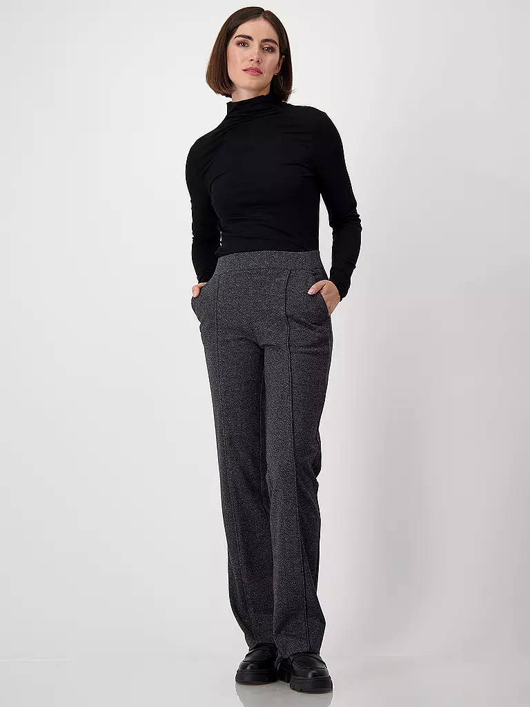 MONARI | Hose Wide Leg Fit  | Negro