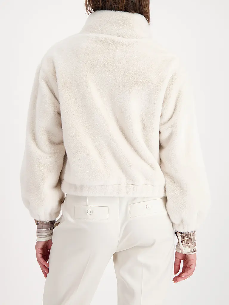 MONARI | Jacke in Felloptik | 