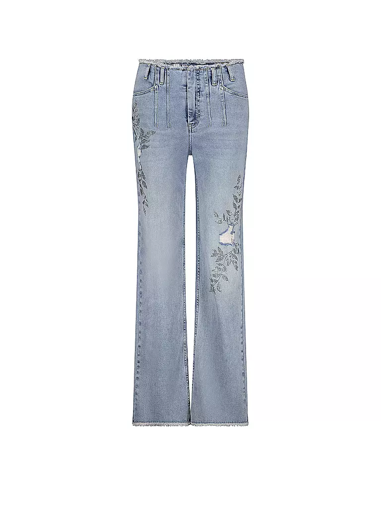 MONARI | Jeans de corte ancho | Azul