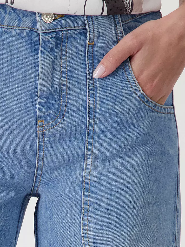 MONARI | Jeans de corte recto 7/8 | Azul