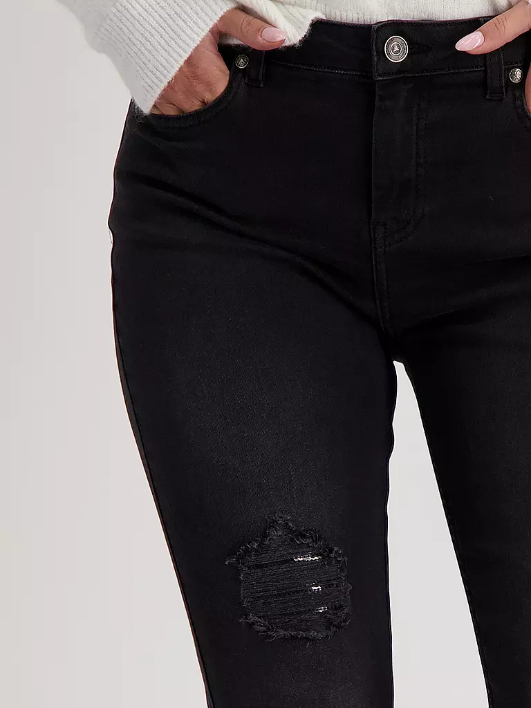 MONARI | Jeans Skinny Fit  | Negro