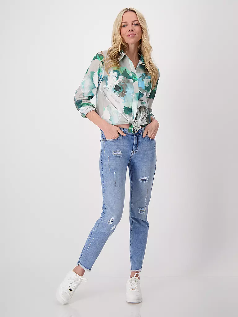 MONARI | Jeans Slim Fit  | Azul