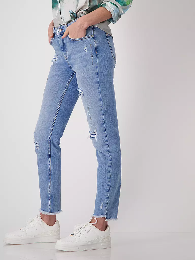 MONARI | Jeans Slim Fit  | Azul