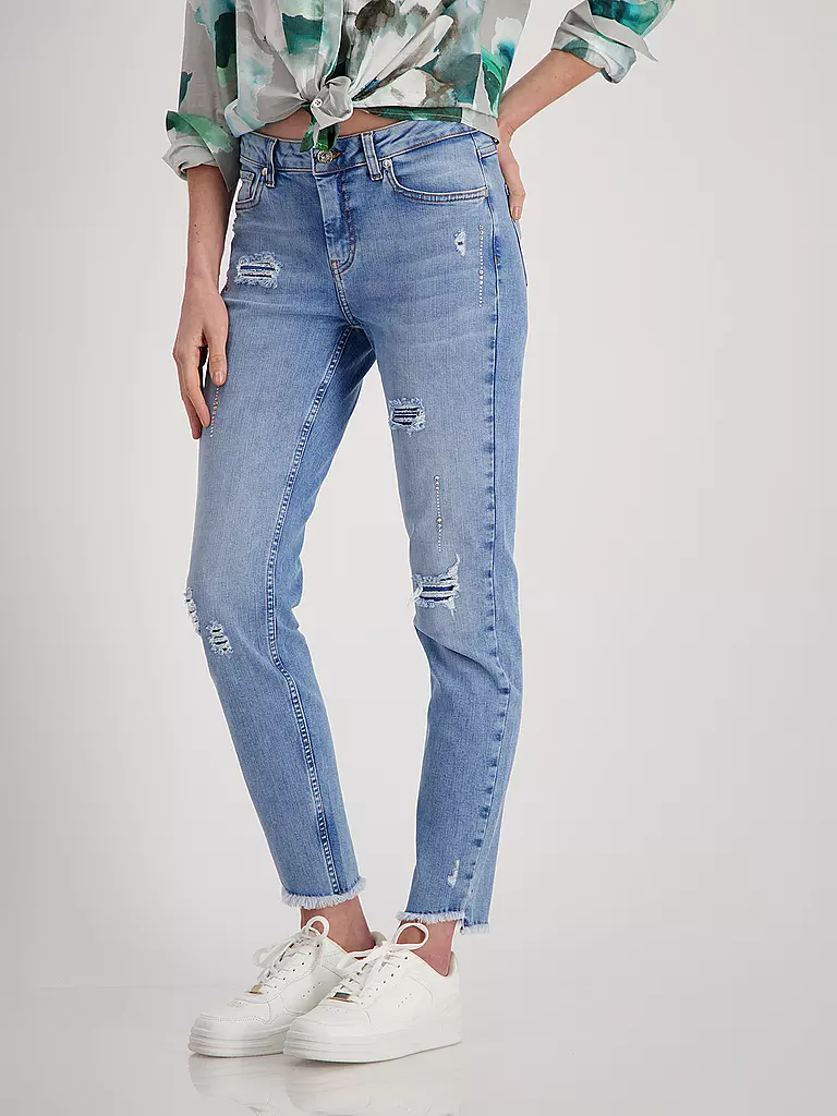 MONARI | Jeans Slim Fit  | Azul