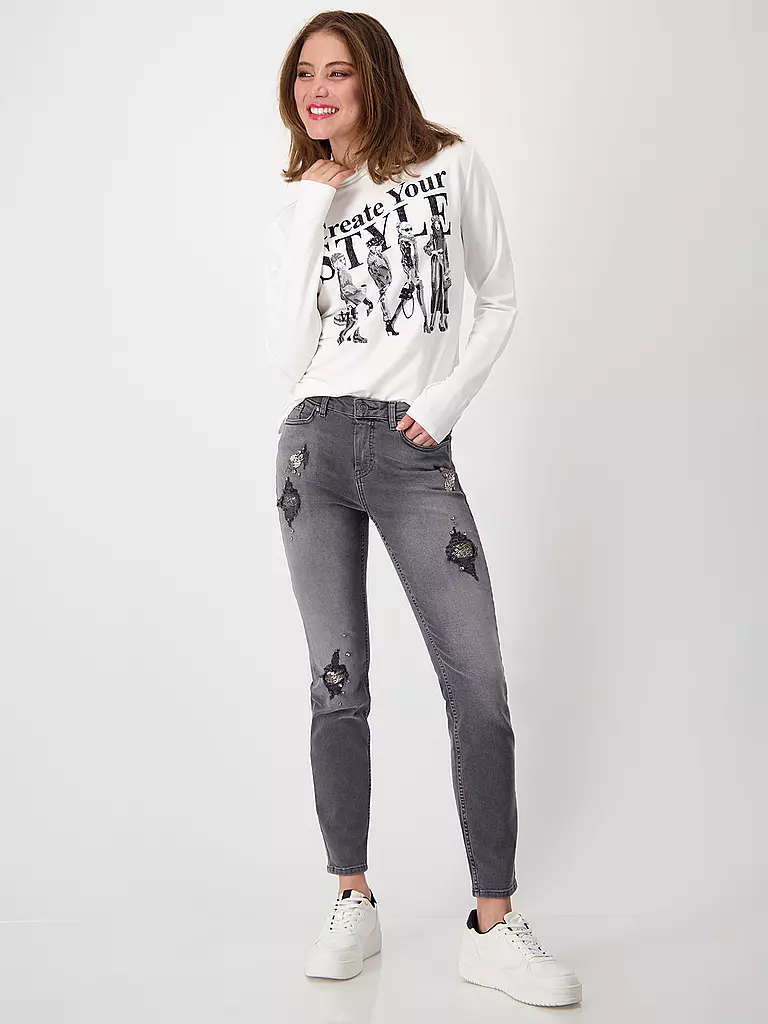 MONARI | Jeans Slim Fit | Gris