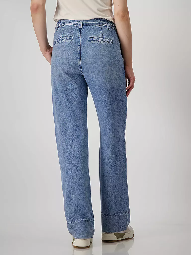 MONARI | Jeans Wide Leg Fit | Azul