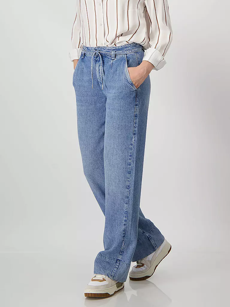 MONARI | Jeans Wide Leg Fit | Azul