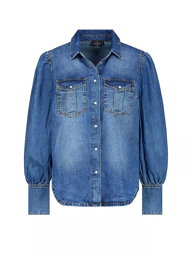 MONARI | Jeansbluse | Azul