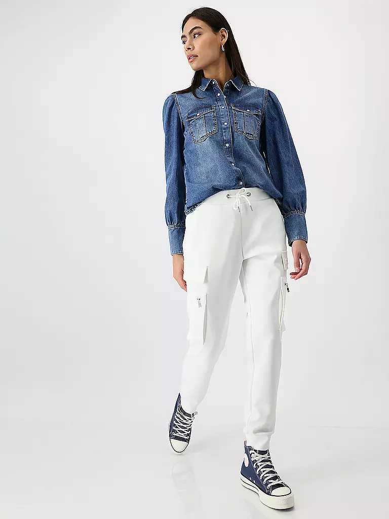MONARI | Jeansbluse | Azul