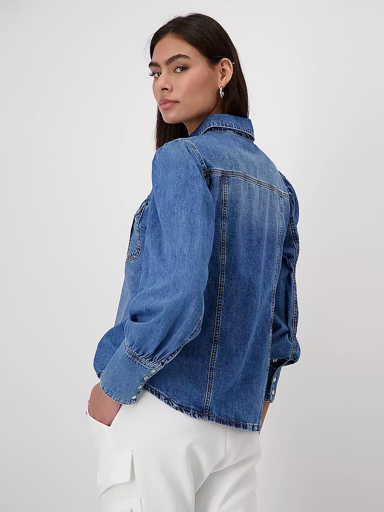 MONARI | Jeansbluse | Azul