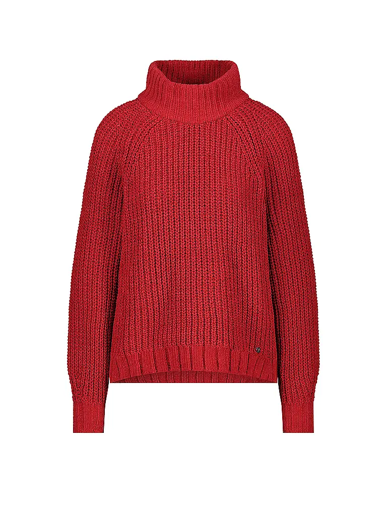 MONARI | Jersey de cuello alto | Rojo