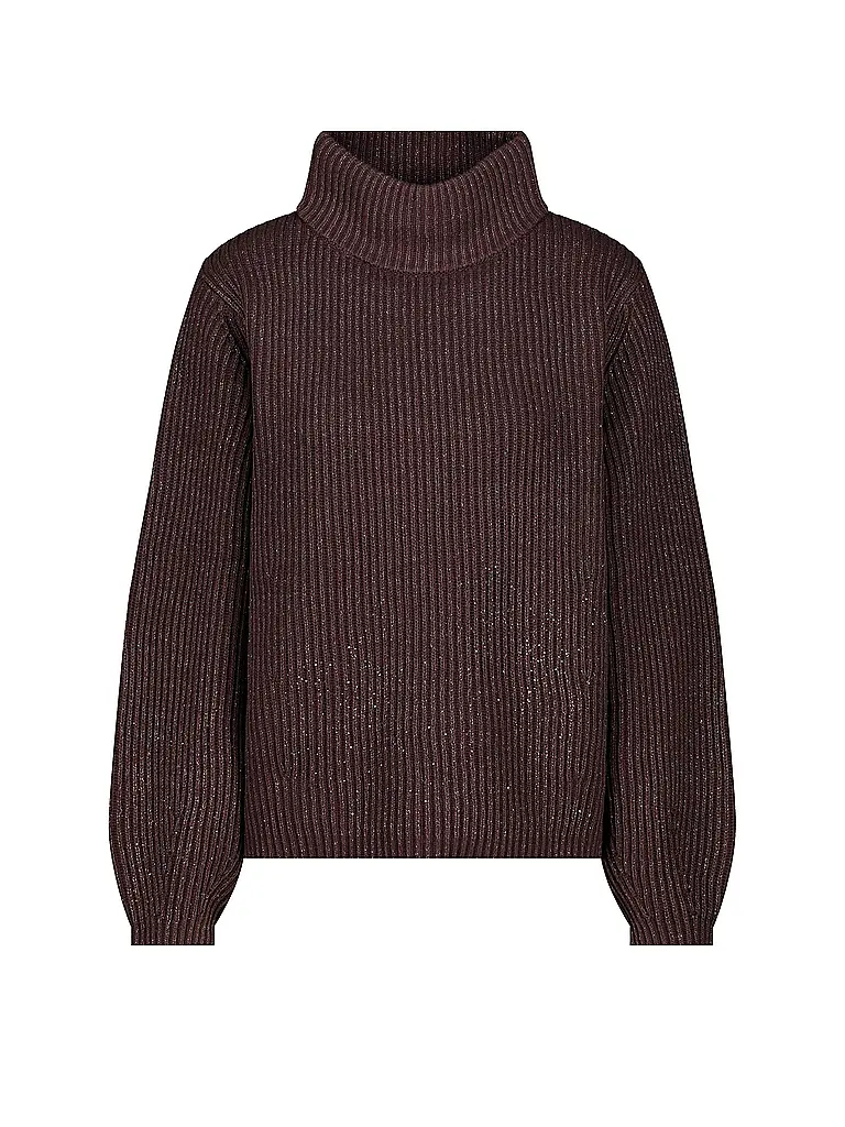 MONARI | Jersey de cuello alto | Marrón
