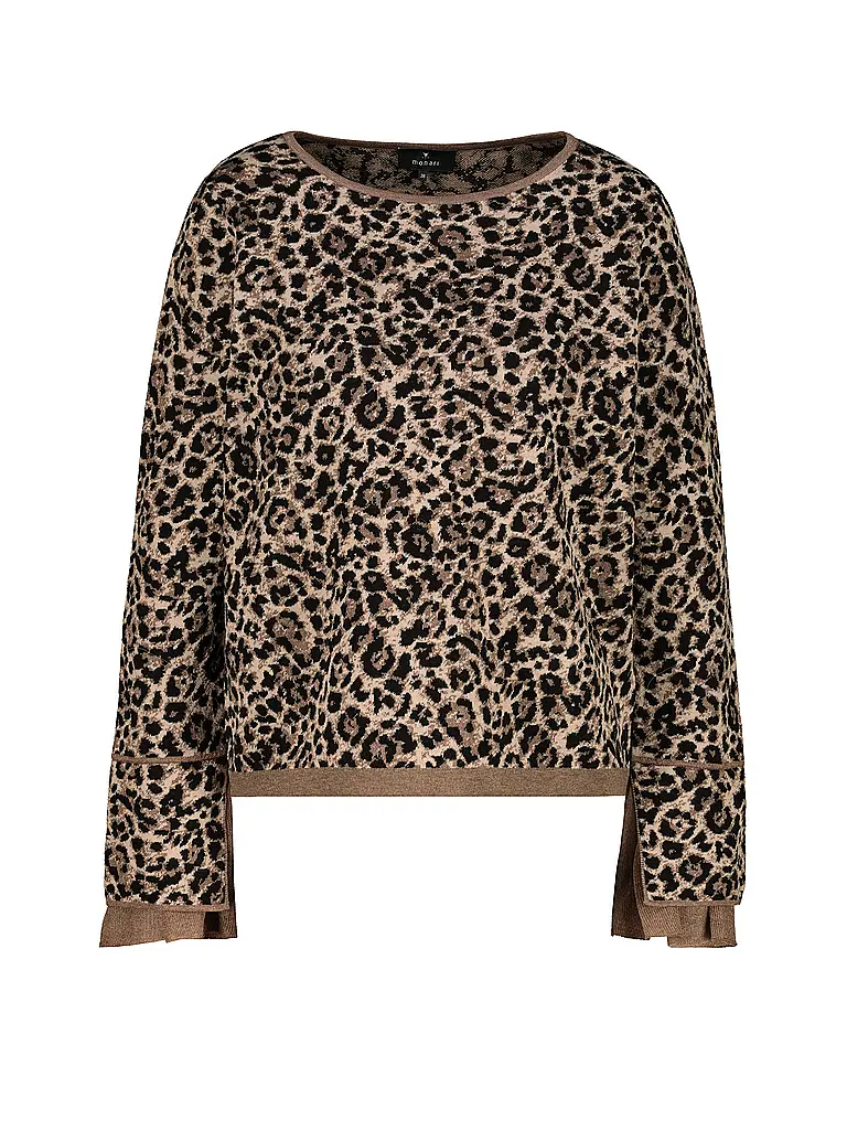 MONARI | Jersey | Marrón claro