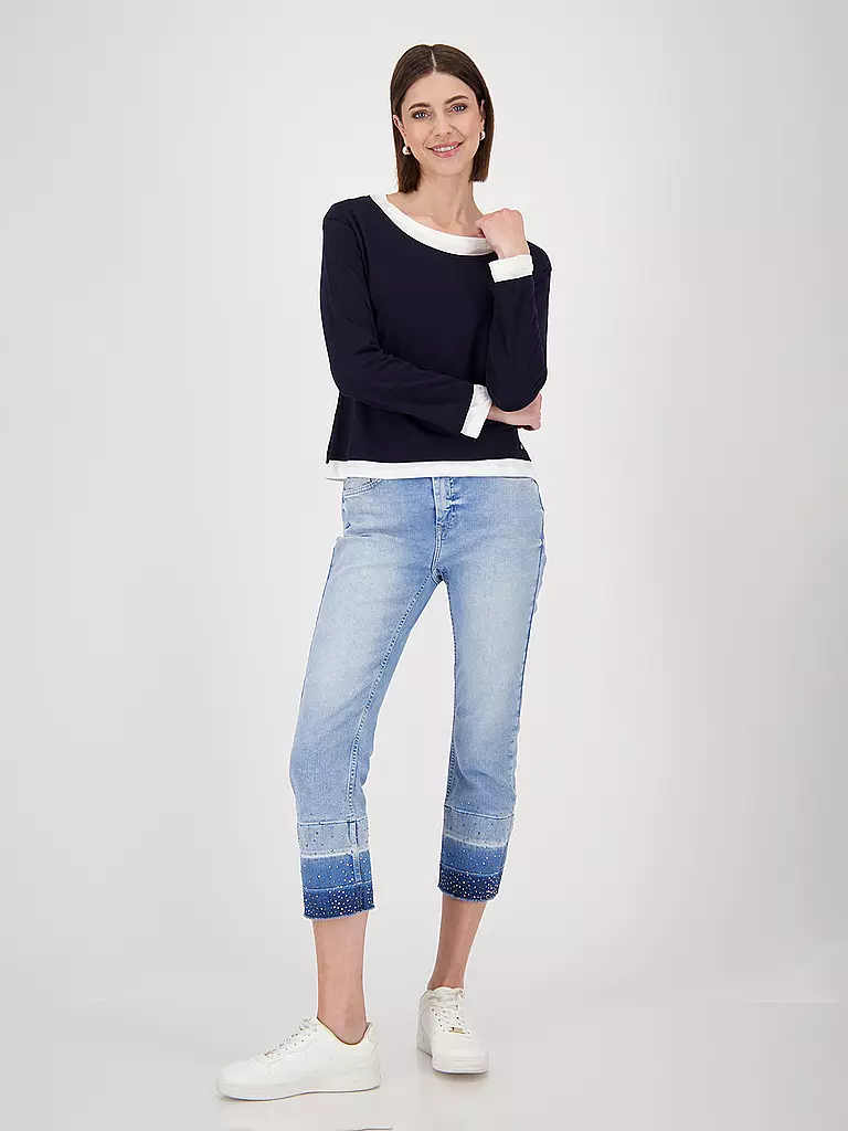 MONARI | Jersey | Azul oscuro