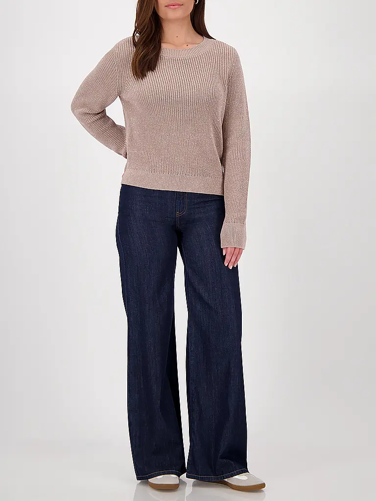 MONARI | Jersey | Marrón claro