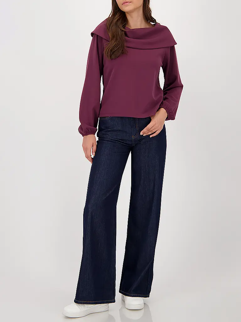 MONARI | Jersey | Rojo oscuro