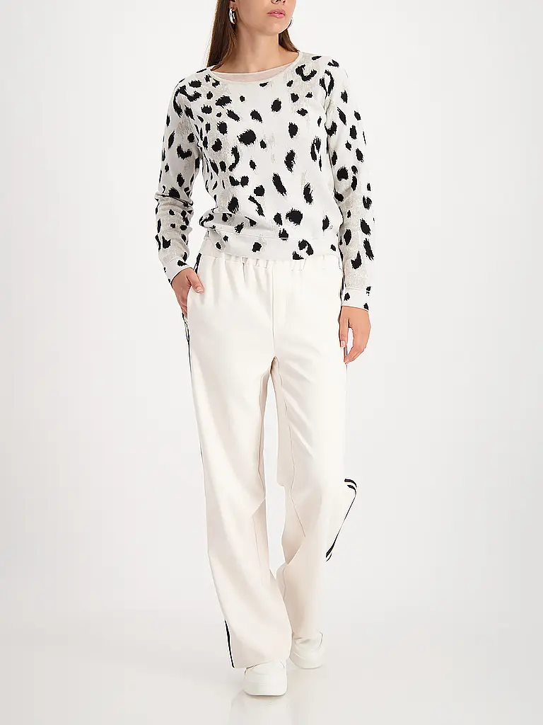 MONARI | Jersey | Blanco