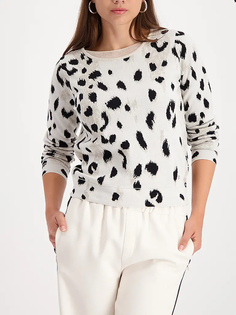 MONARI | Jersey | Blanco