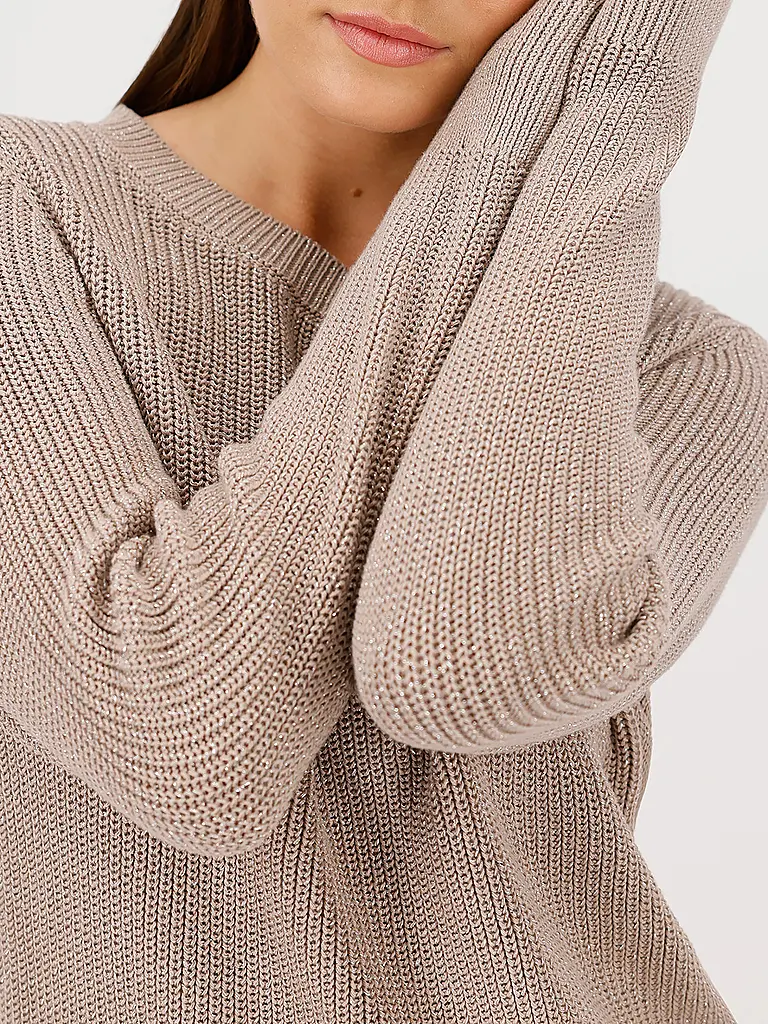MONARI | Jersey | Marrón claro