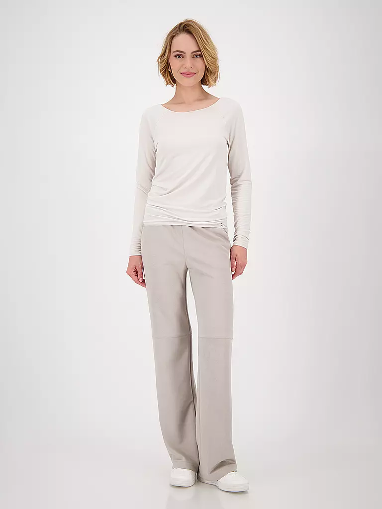 MONARI | Langarmshirt | Crema
