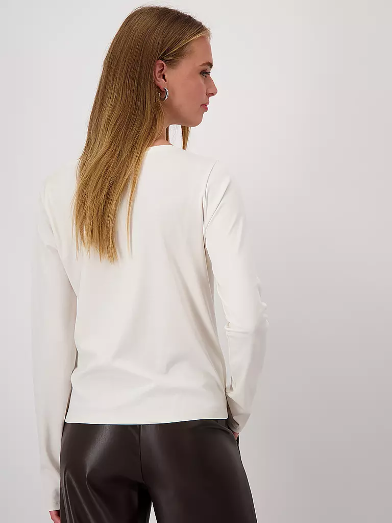 MONARI | Langarmshirt | Crema