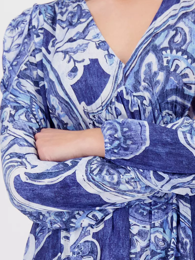 MONARI | Maxivestido | Azul
