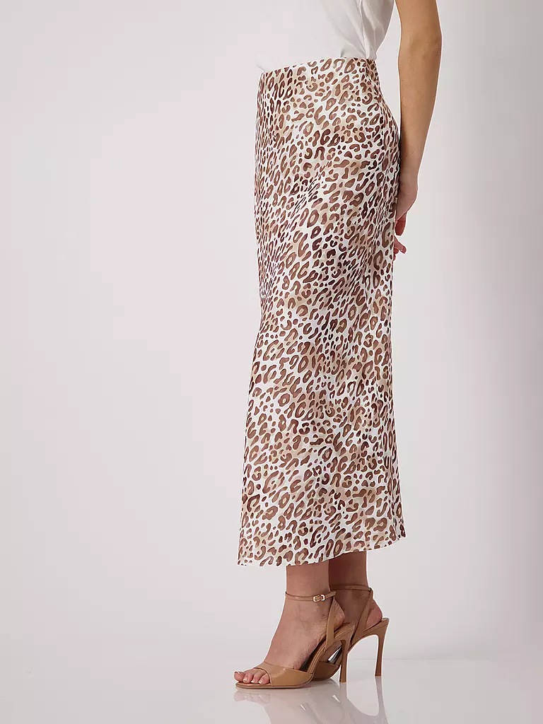 MONARI | Midi falda SARDINIEN | Camel