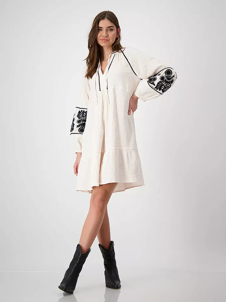 MONARI | Midikleid | Crema