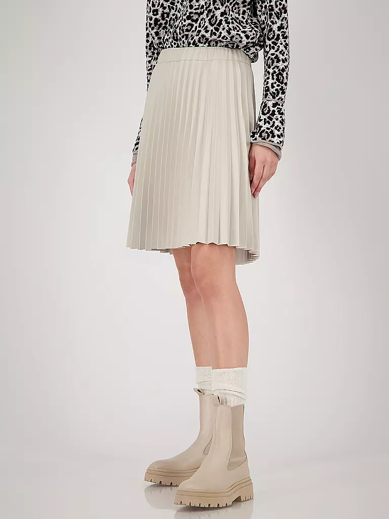 MONARI | Minifalda | Crema
