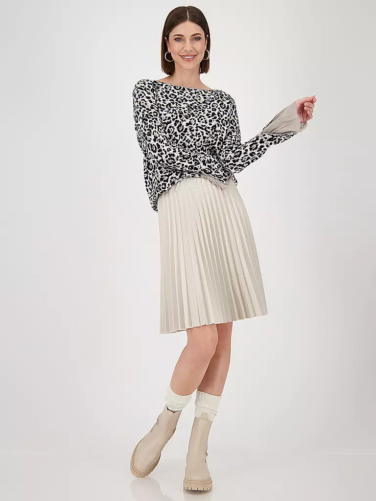 MONARI | Minifalda | Crema