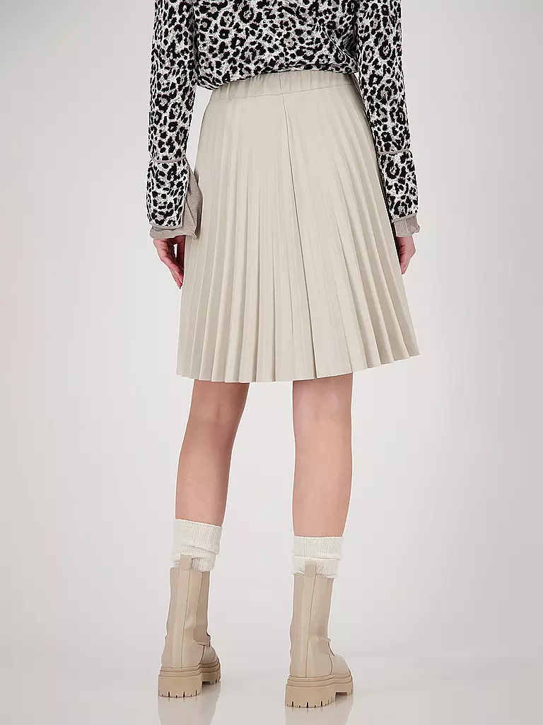 MONARI | Minifalda | Crema