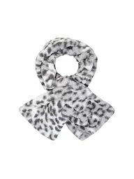 MONARI | Nombre del producto: Bufanda con aspecto de piel
Marca: MONARI
Color: gris claro
Categorías: Moda, Mujer

Material: Poliéster / Poliamida, Piel sintética
Estampado: Estampado completo, Animal
Estilo: Glamour
Detalles: Aberturas laterales | Gris claro