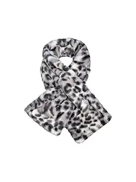 MONARI | Nombre del producto: Bufanda con aspecto de piel | Gris claro