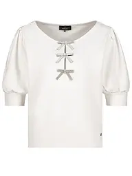 MONARI | T-Shirt
Marke: MONARI
Farbe: schwarz
Kategorien: Mode,Damen

Ärmellänge: Kurzarm
Ausschnitt: Rundhalsausschnitt
Material: Jersey
Musterung: Unifarben
Passform (Oberbekleidung): Regular
Stil: Glamour
Details: Strass | Beige