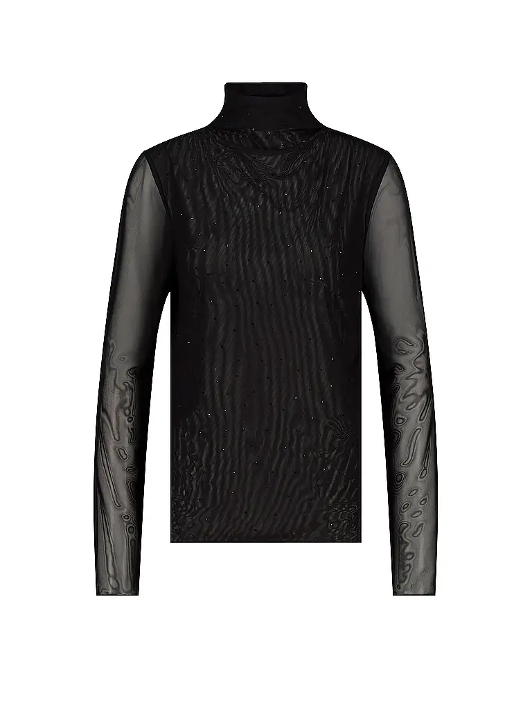 MONARI | Nombre del producto: Camiseta de manga larga | Negro